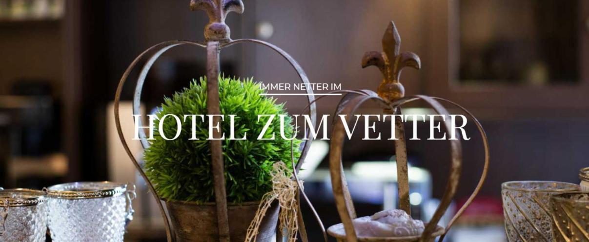 Hotel Zum Vetter Finsterwalde Bagian luar foto